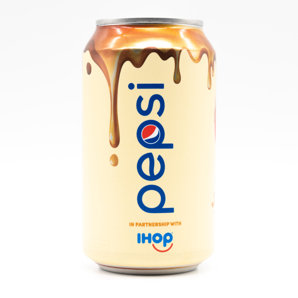 Pepsi Maple Syrup Cola、横面