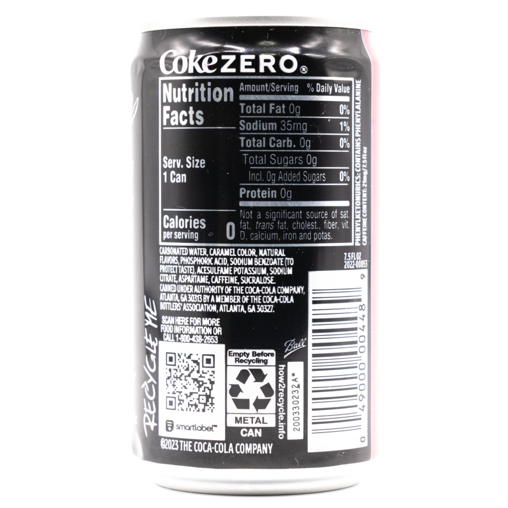 Coca-Cola Move Zero Sugar (USA)、横面２