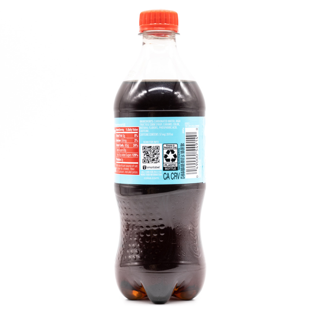 Coca-Cola Dreamworld (USA)、ペットボトル、横面３