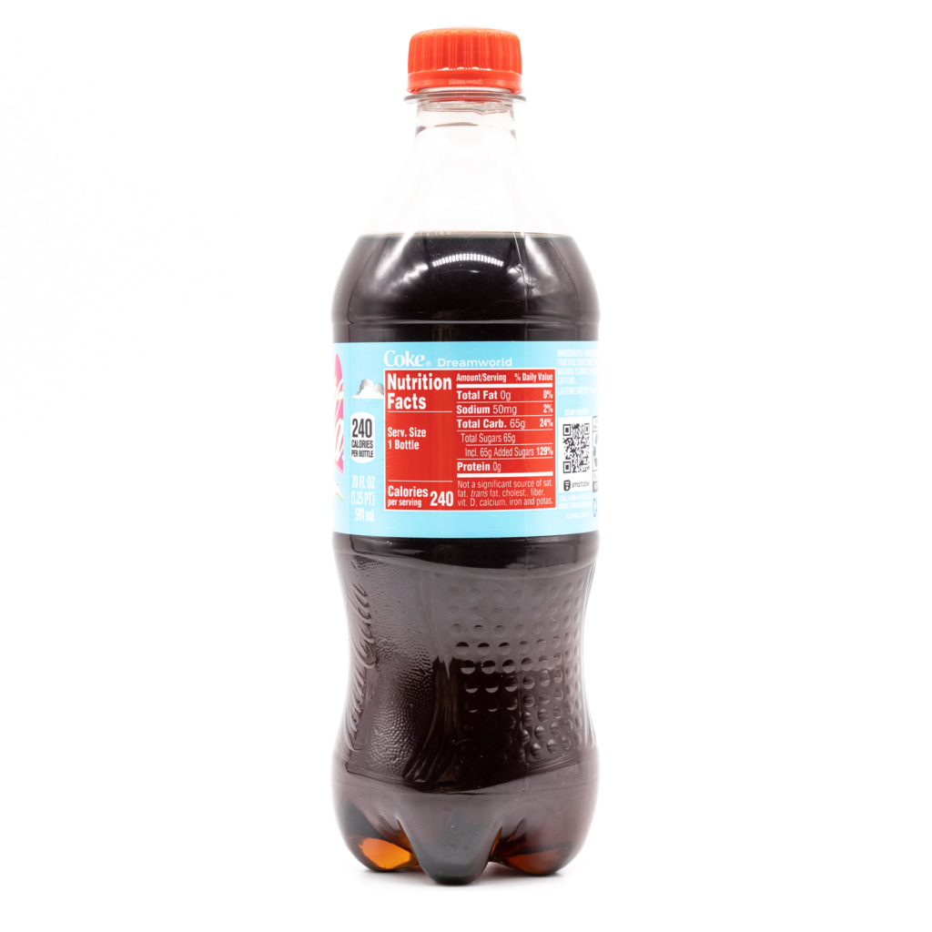 Coca-Cola Dreamworld (USA)、ペットボトル、横面４