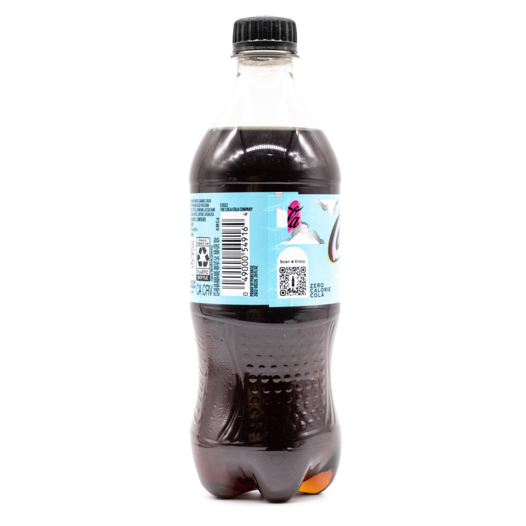 Coca-Cola Dreamworld Sugar (USA)、ペットボトル、横面
