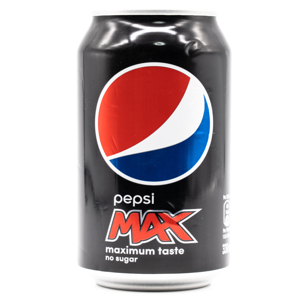 Pepsi MAX (Finland)、正面