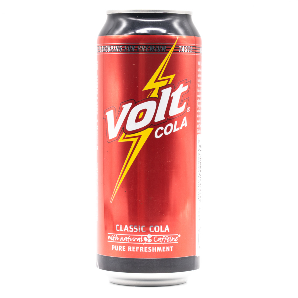 VOLT Power Cola、正面