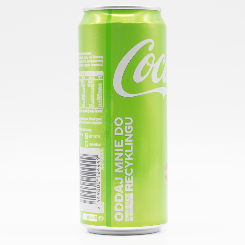 Coca-Cola Lime (Poland)、横面3