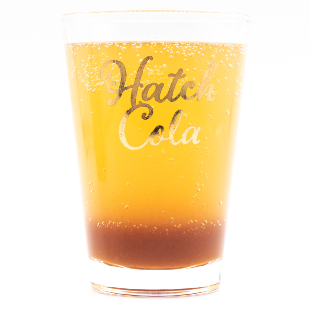 Hatch Cola はちみつ生レモンコーラ、グラス