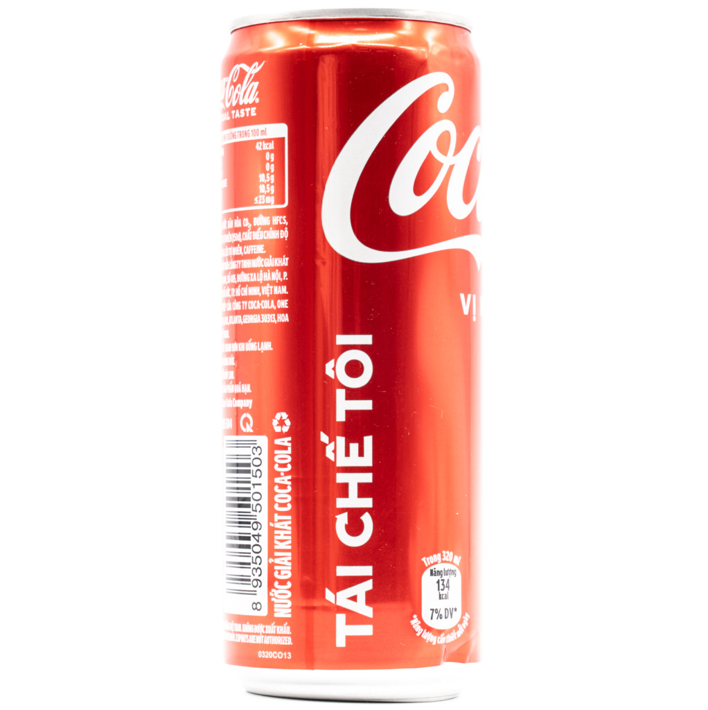 Coca-Cola (Vietnam)、横面