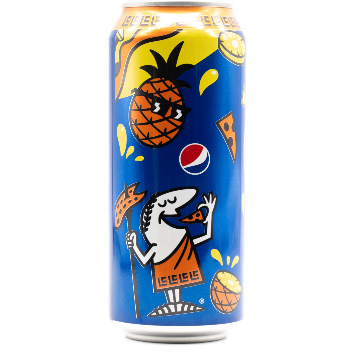 PEPSI PINEAPPLE (USA)、横面