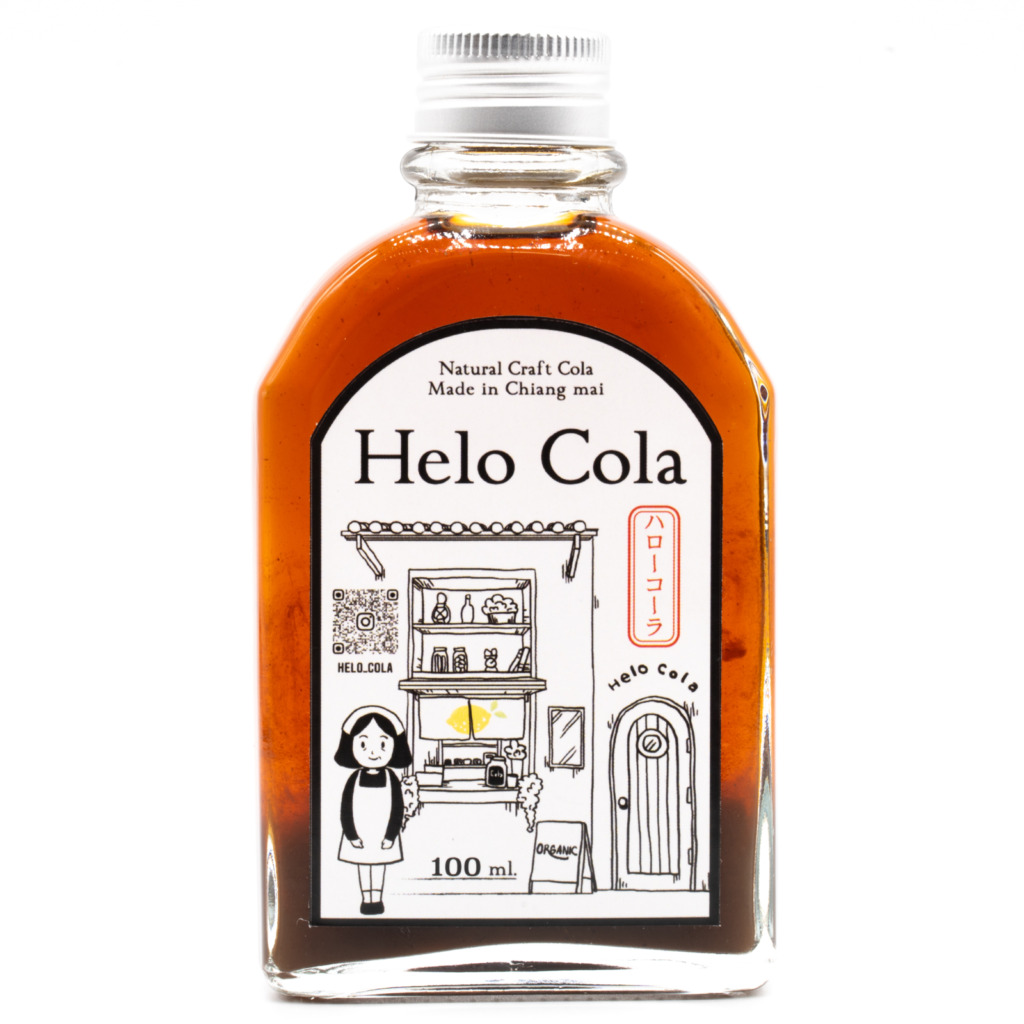 Helo Cola（シロップ）、正面