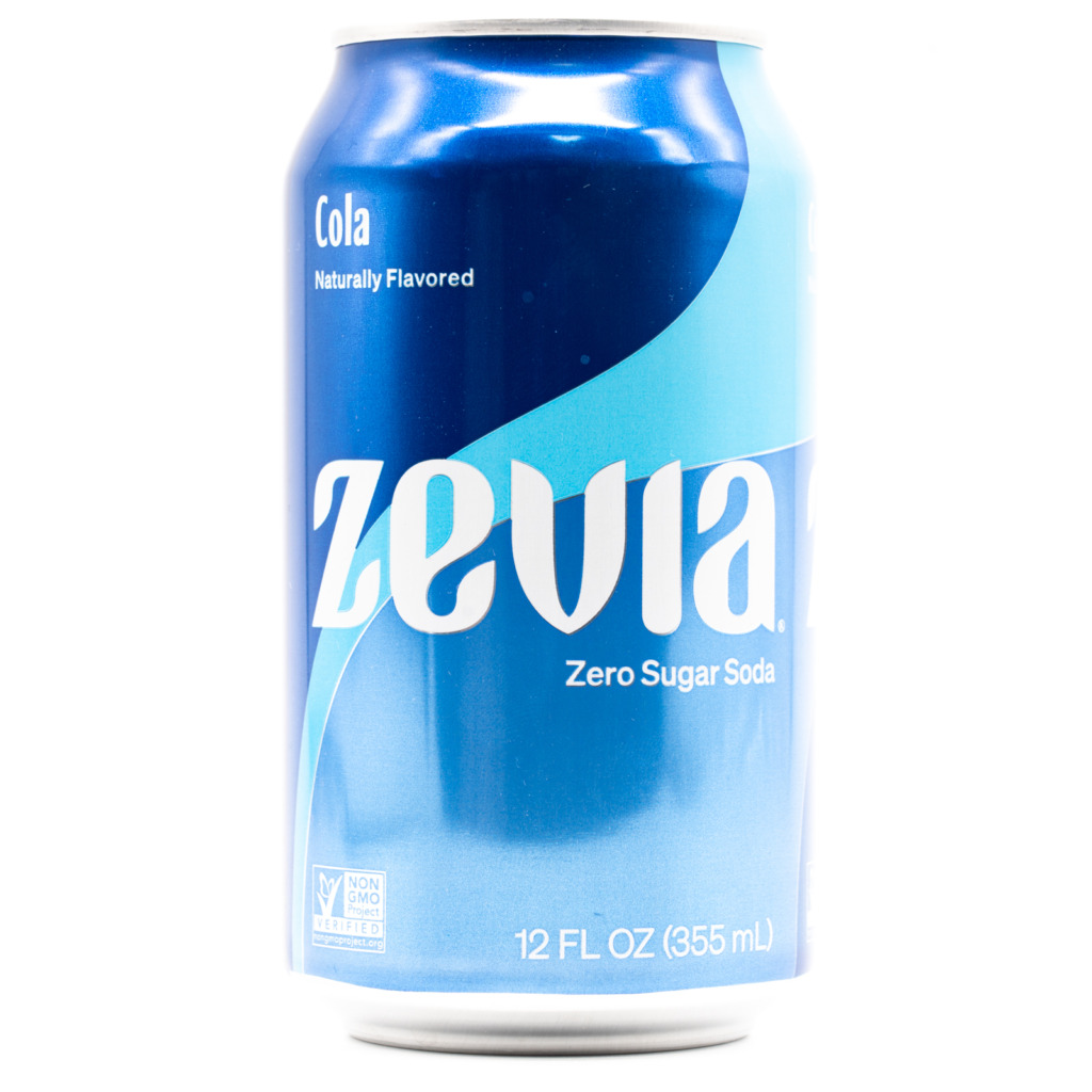 ZEVIA Zero Sugar Soda Cola (USA)、正面2