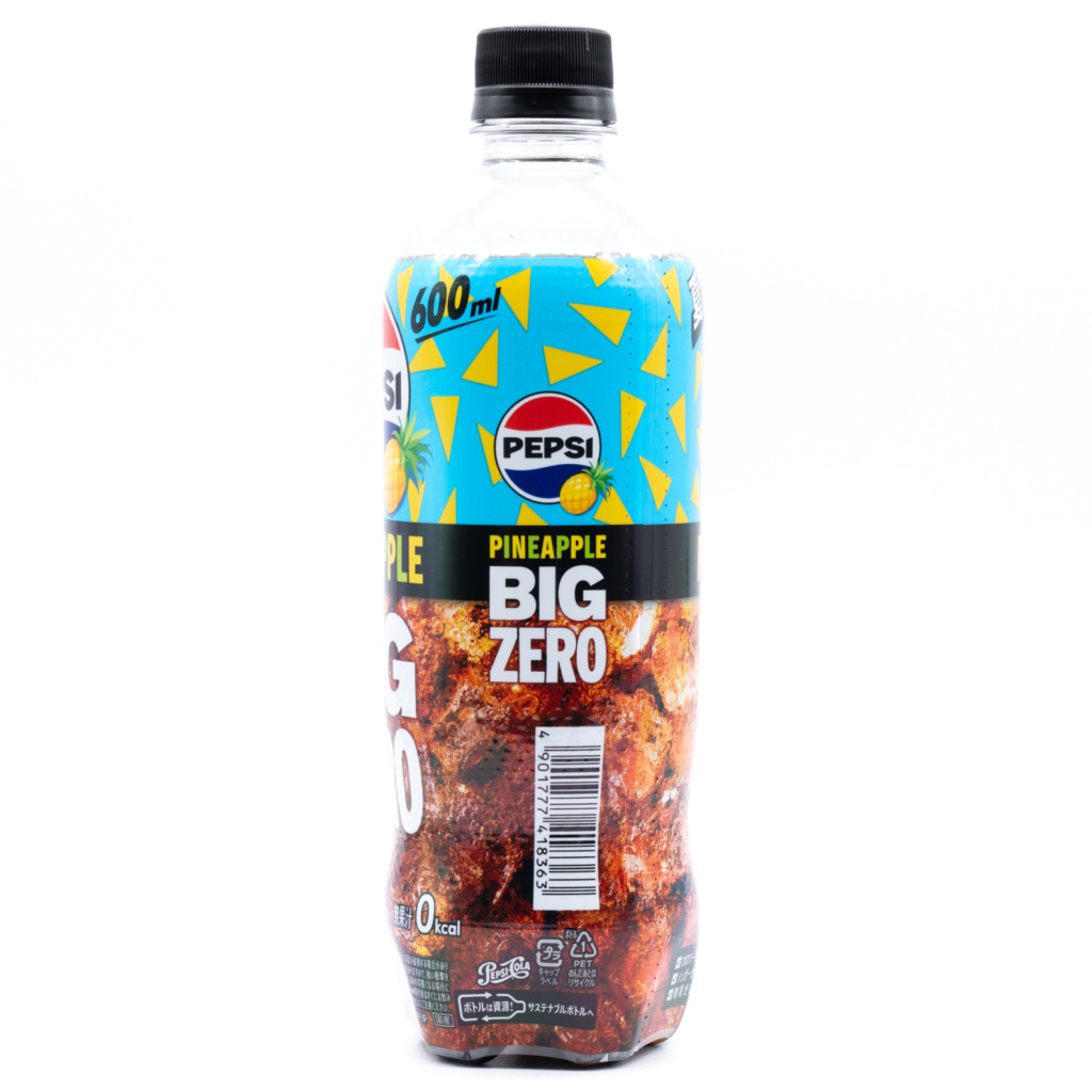 ペプシ BIG ZERO PINEAPPLE、横面２