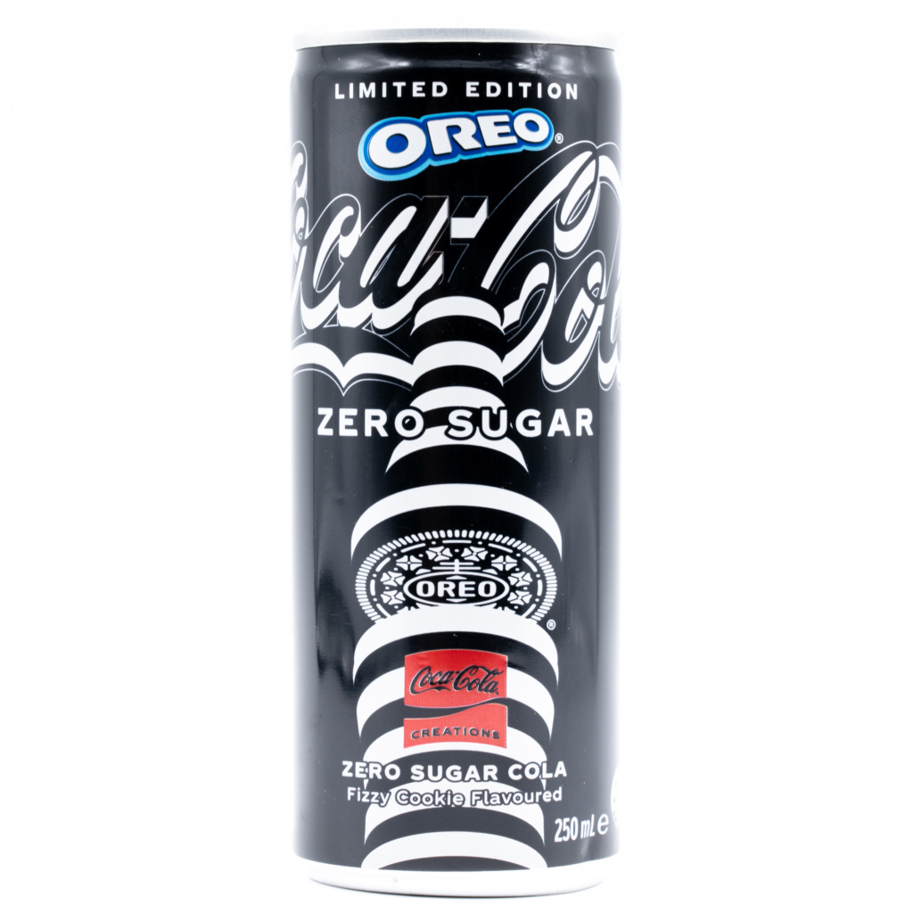 Coca-Cola Zero Sugar Oreo Limited Edition (Australia)、正面