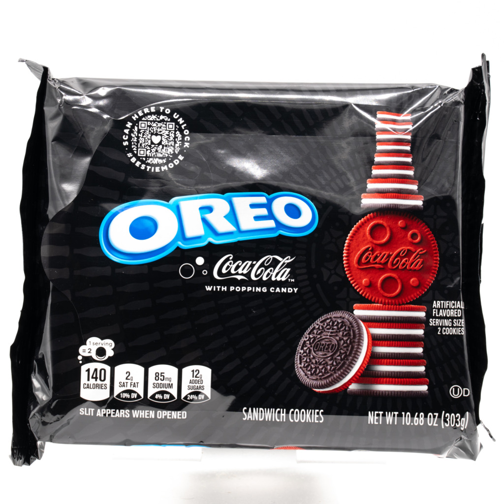 OREO Coca-Cola Sandwich Cookies, Limited Edition、正面