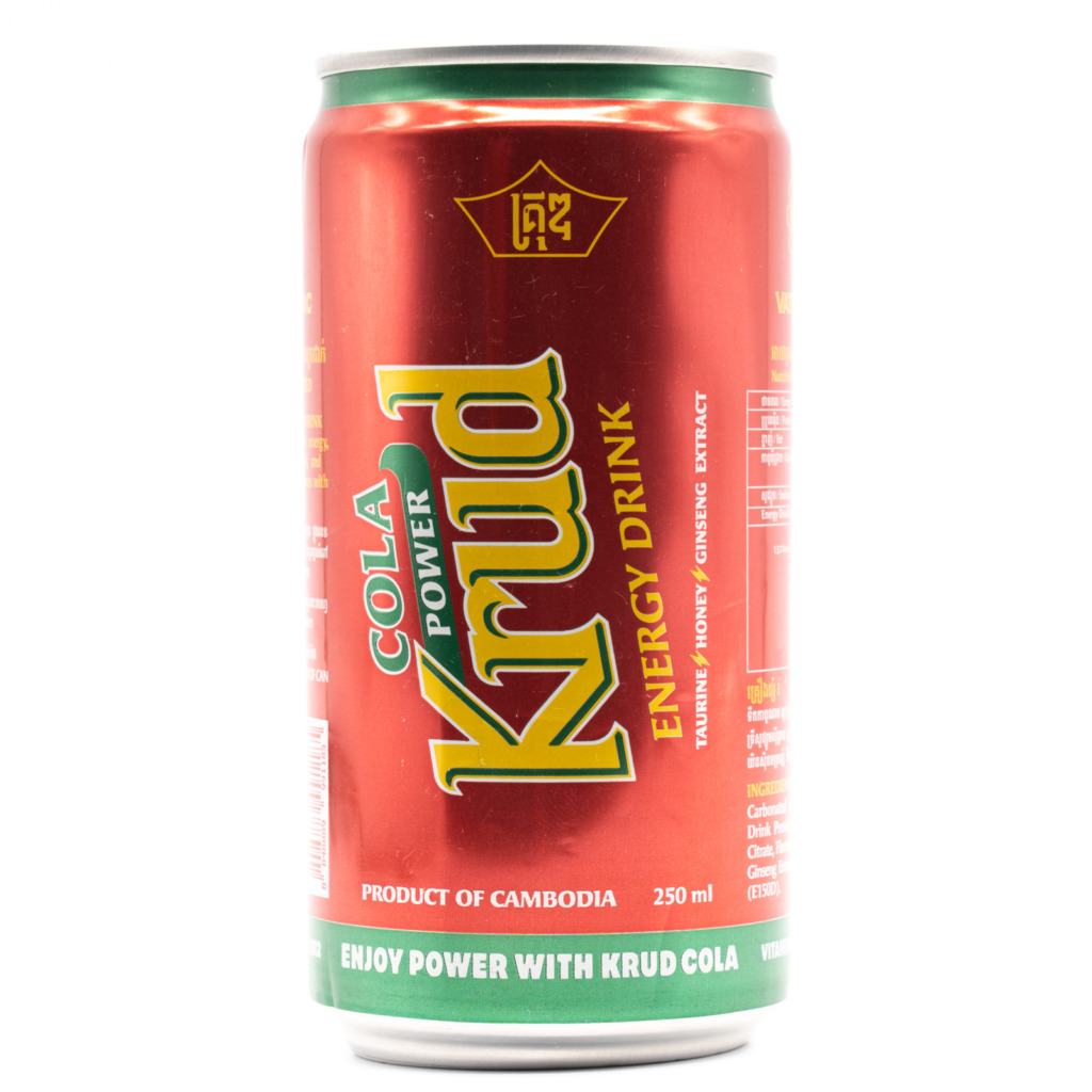 Krud COLA Energy Drink、正面２