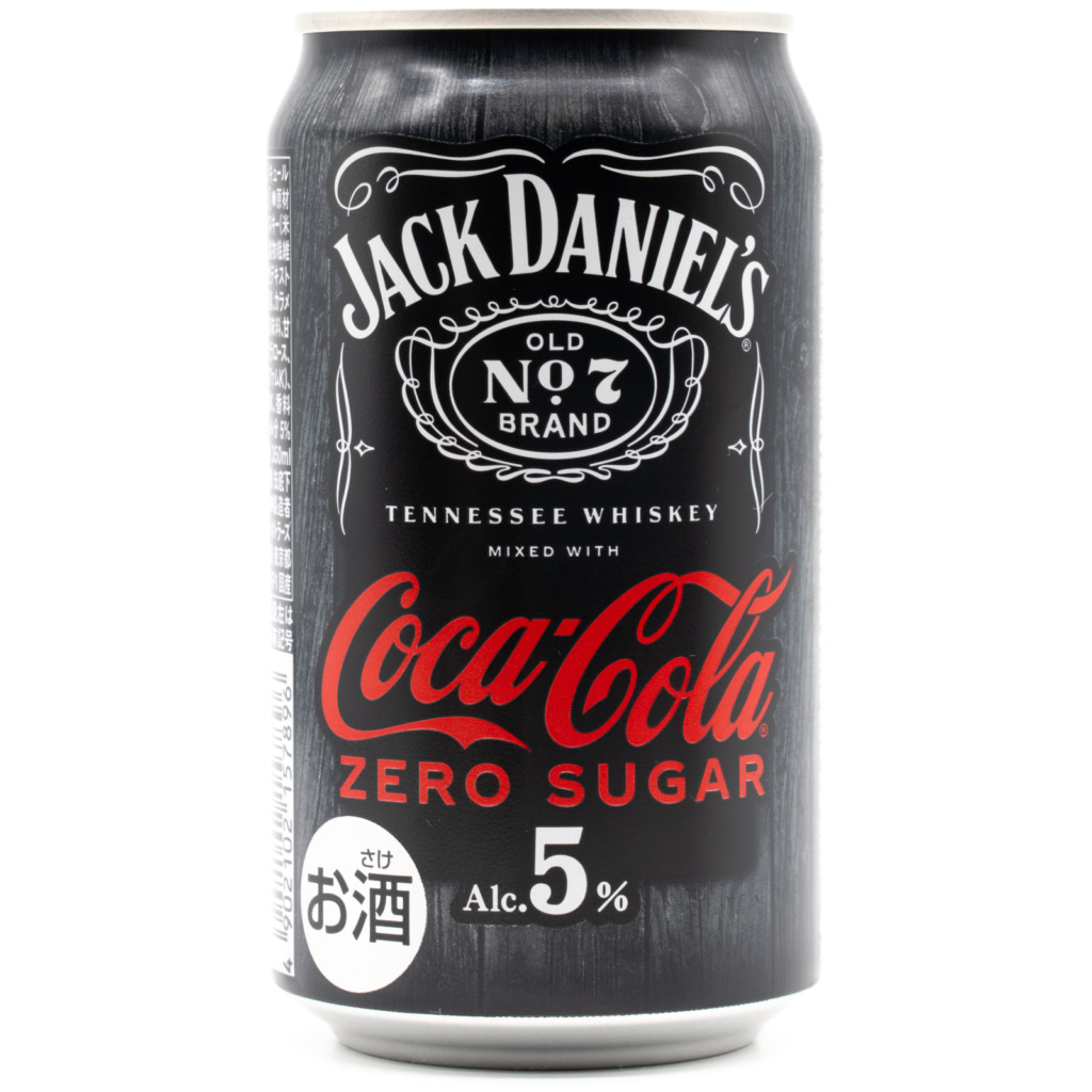 ジャックダニエル＆コカ・コーラ ゼロシュガー20250414、正面