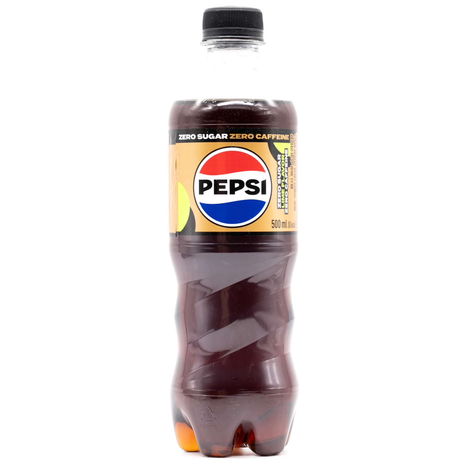 PEPSI Zero Sugar Lime Flavor Zero Caffeine (South Korea)、正面