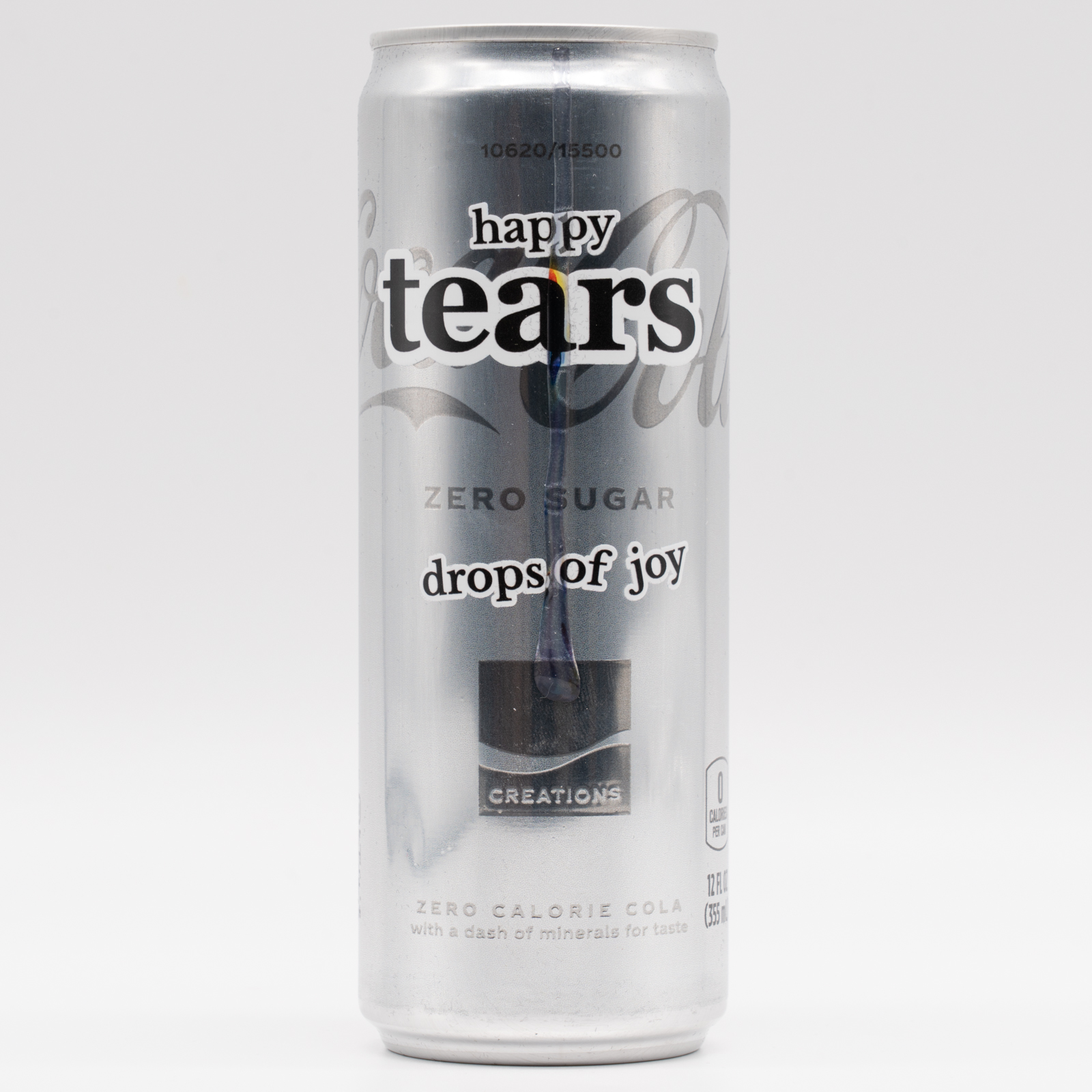 Coca‑Cola Happy Tears Zero Sugar、正面