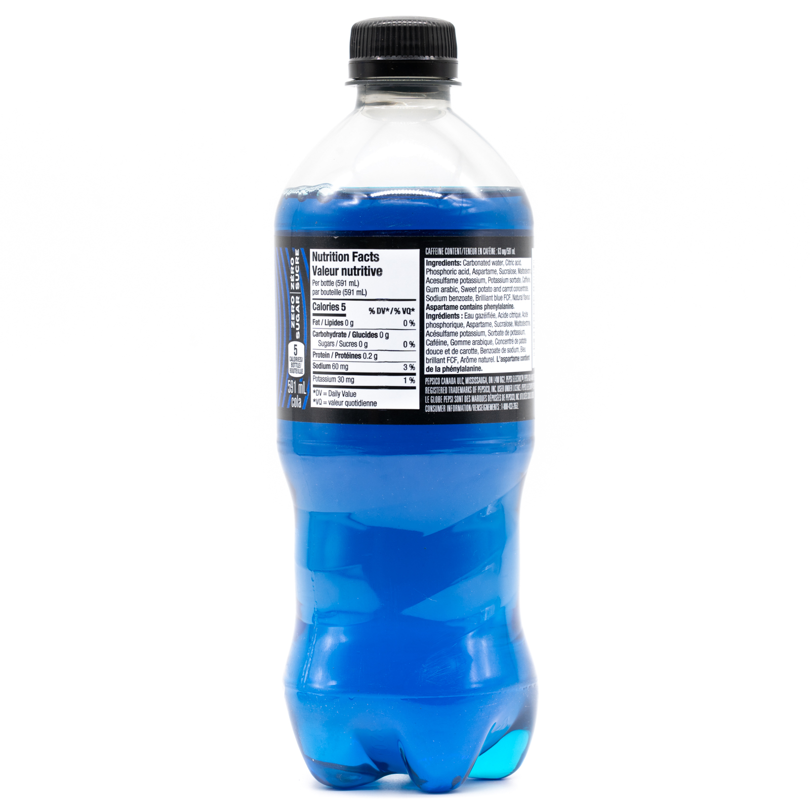 Pepsi Electric (USA)、横面