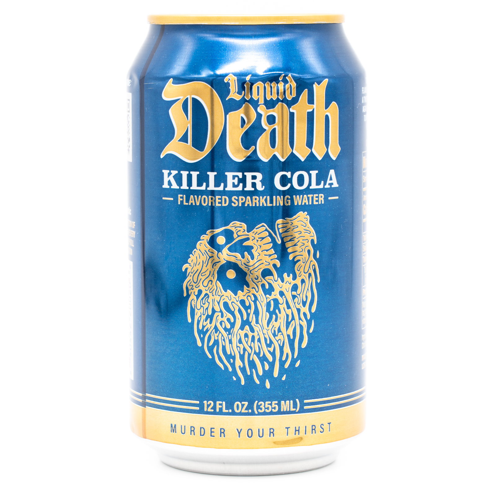 Liquid Death Killer Cola (USA)、正面