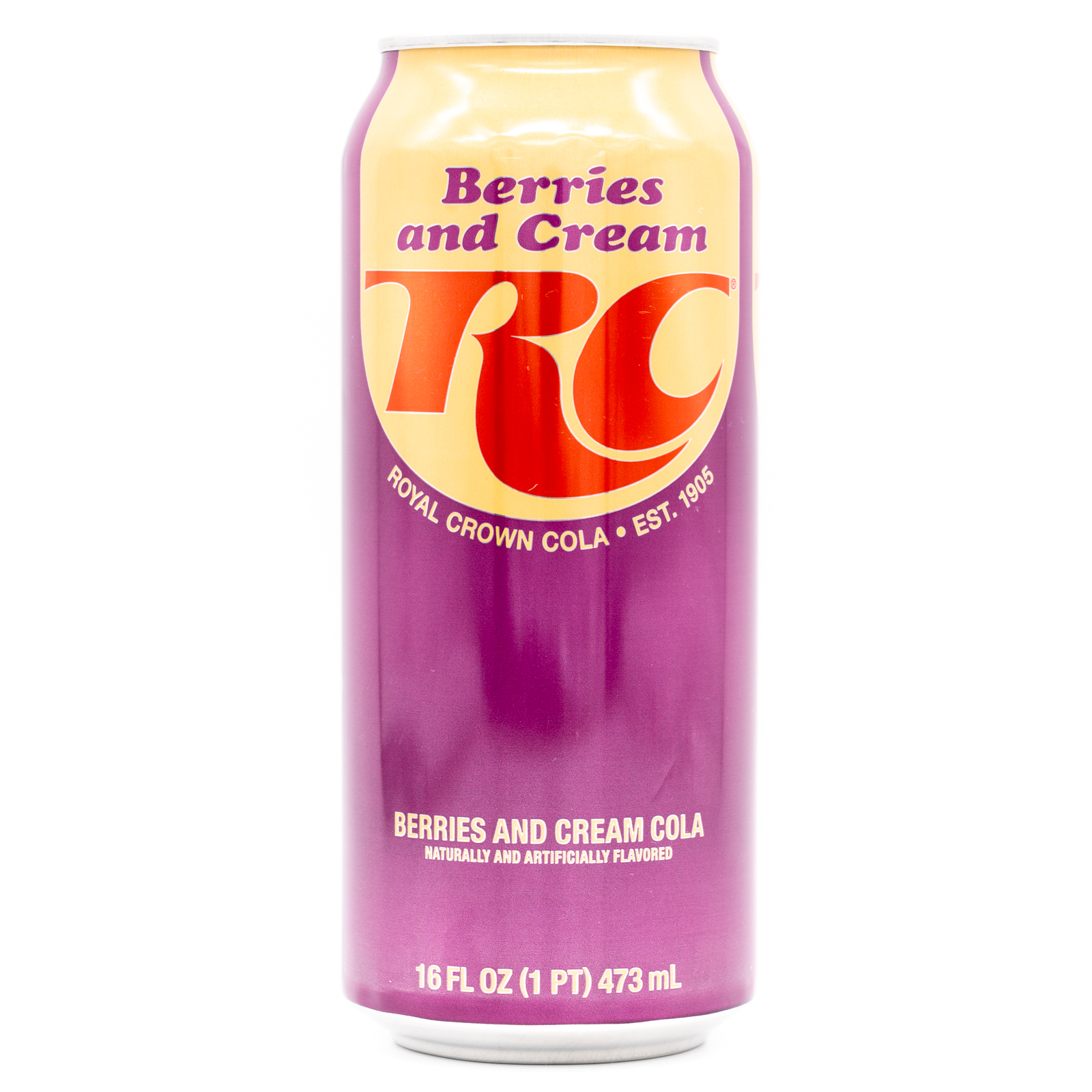 RC Berries and Cream Cola (USA)、正面
