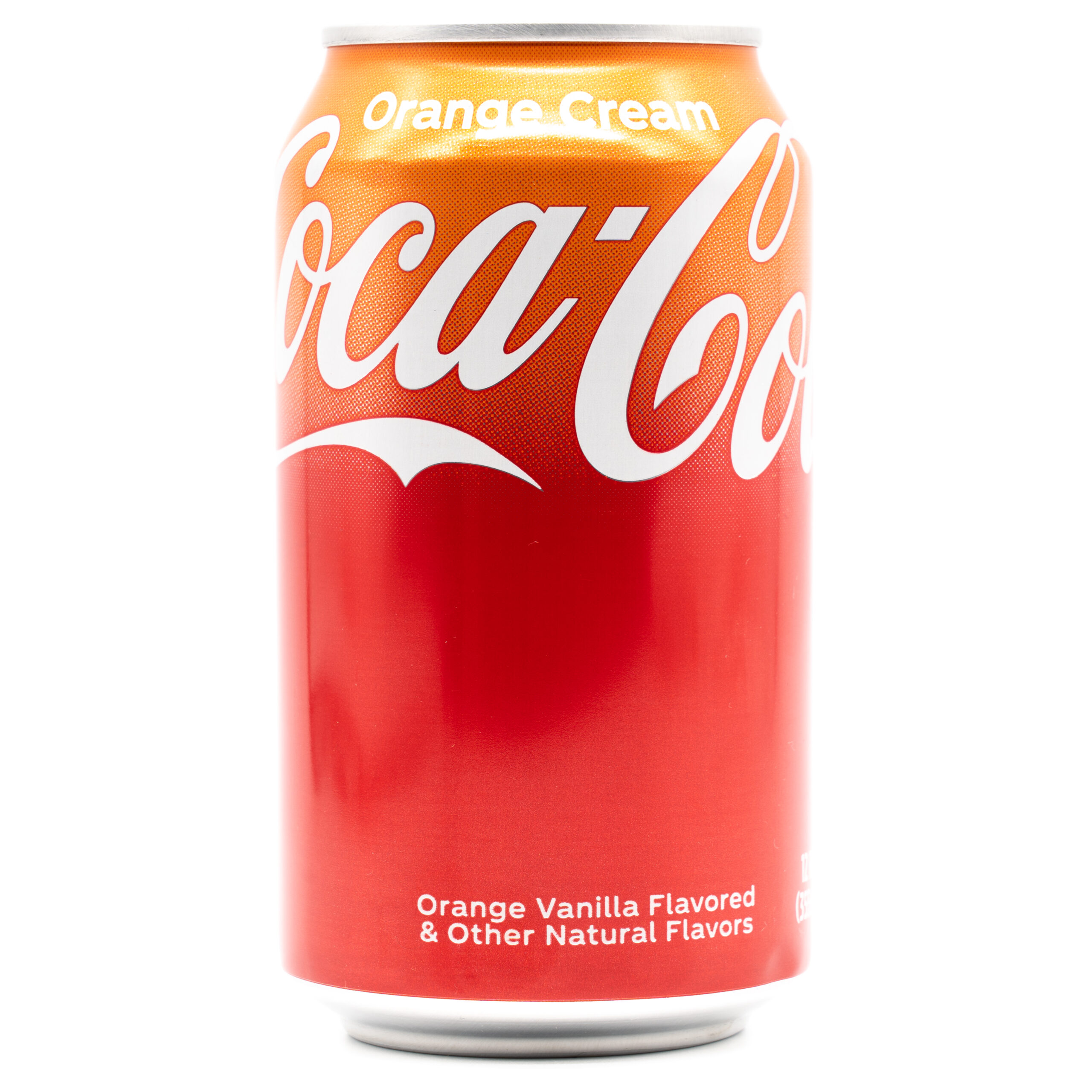 Coca‑Cola Orange Cream (USA)、正面
