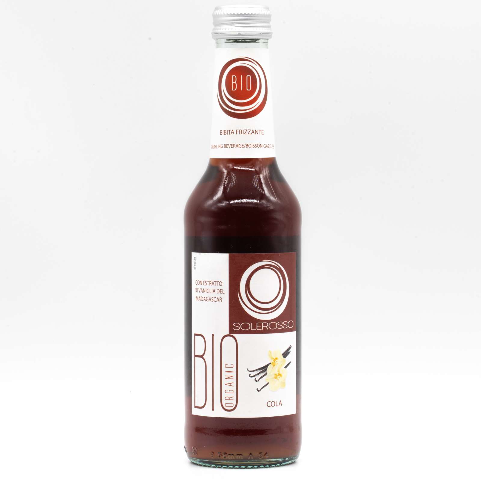 SOLE ROSSO ORGANIC ITALIAN COLA (Italy)、正面