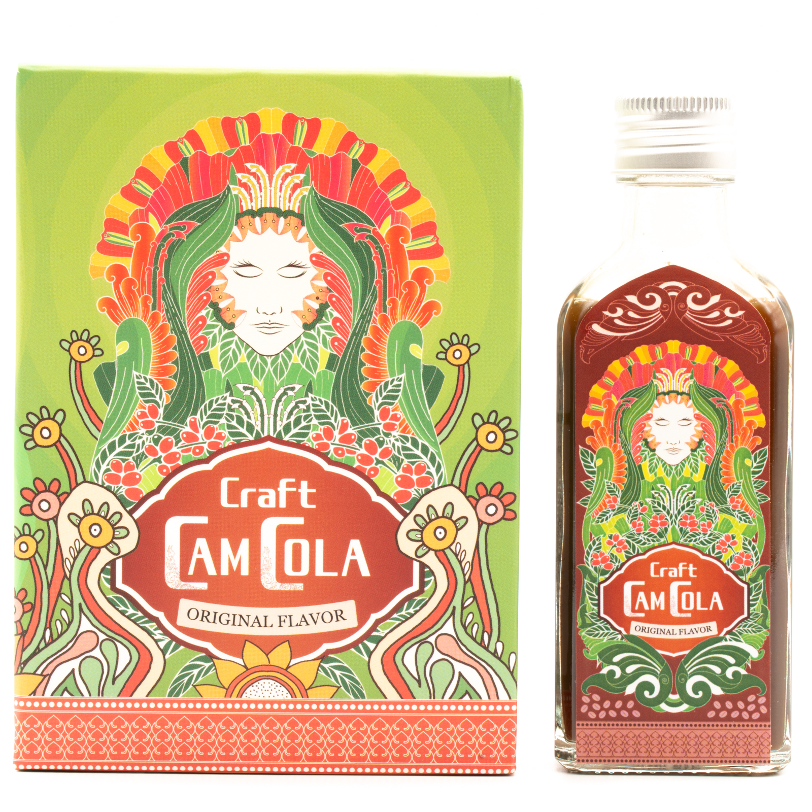 Craft Cam Cola Original Flavor (Cambodia)、箱正面２