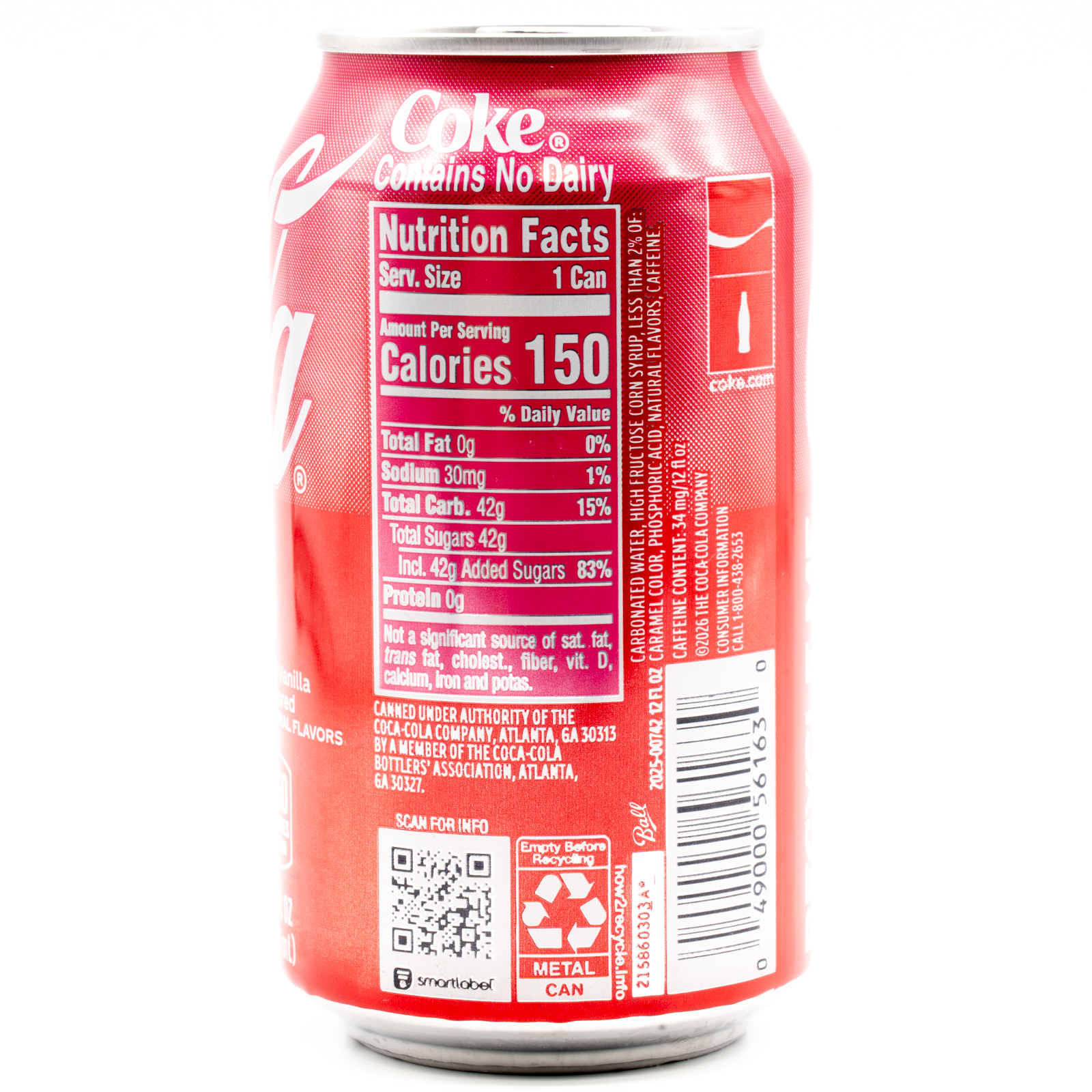 Coca‑Cola Cherry Float (USA)、横面2
