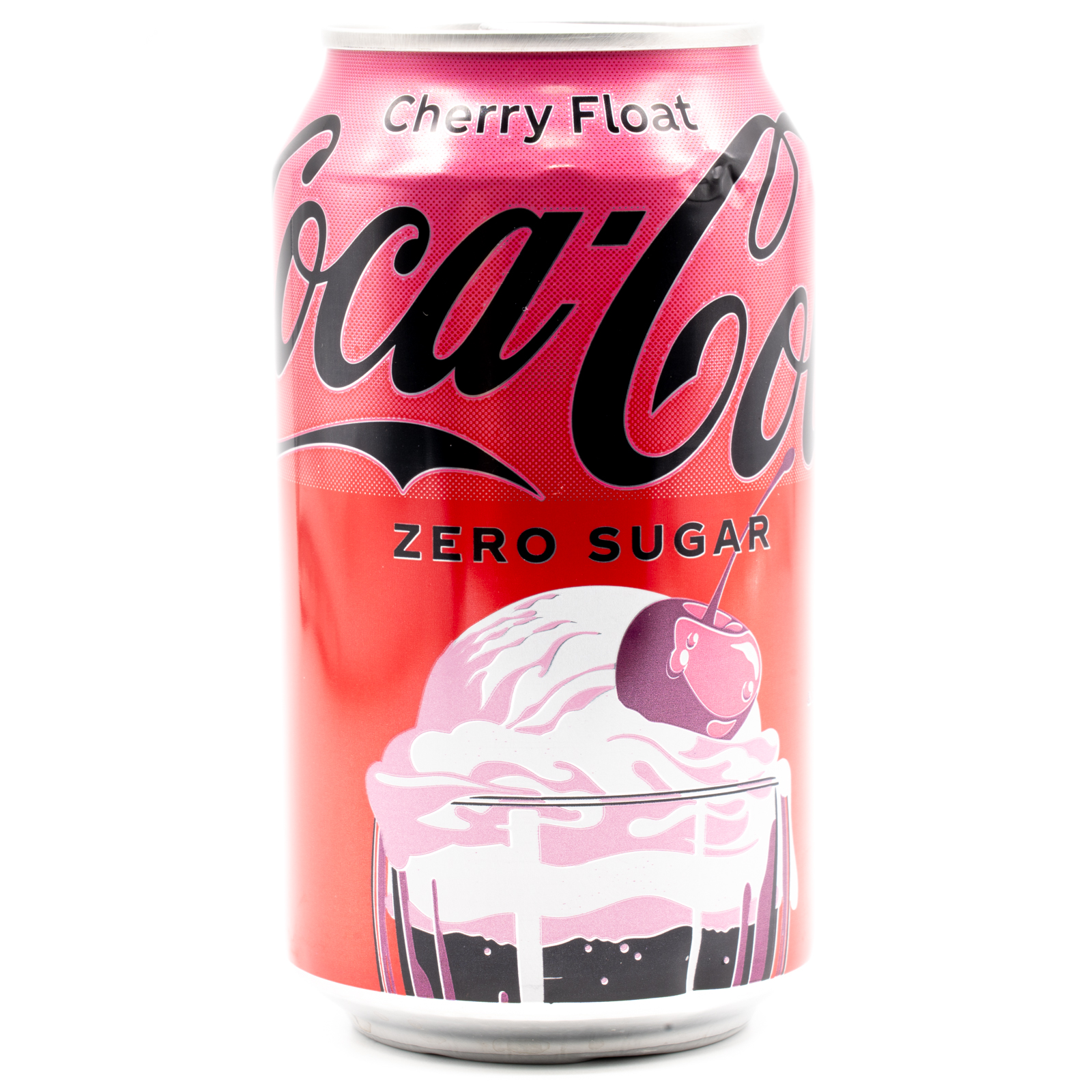 Coca‑Cola Cherry Float Zero Sugar (USA)、正面