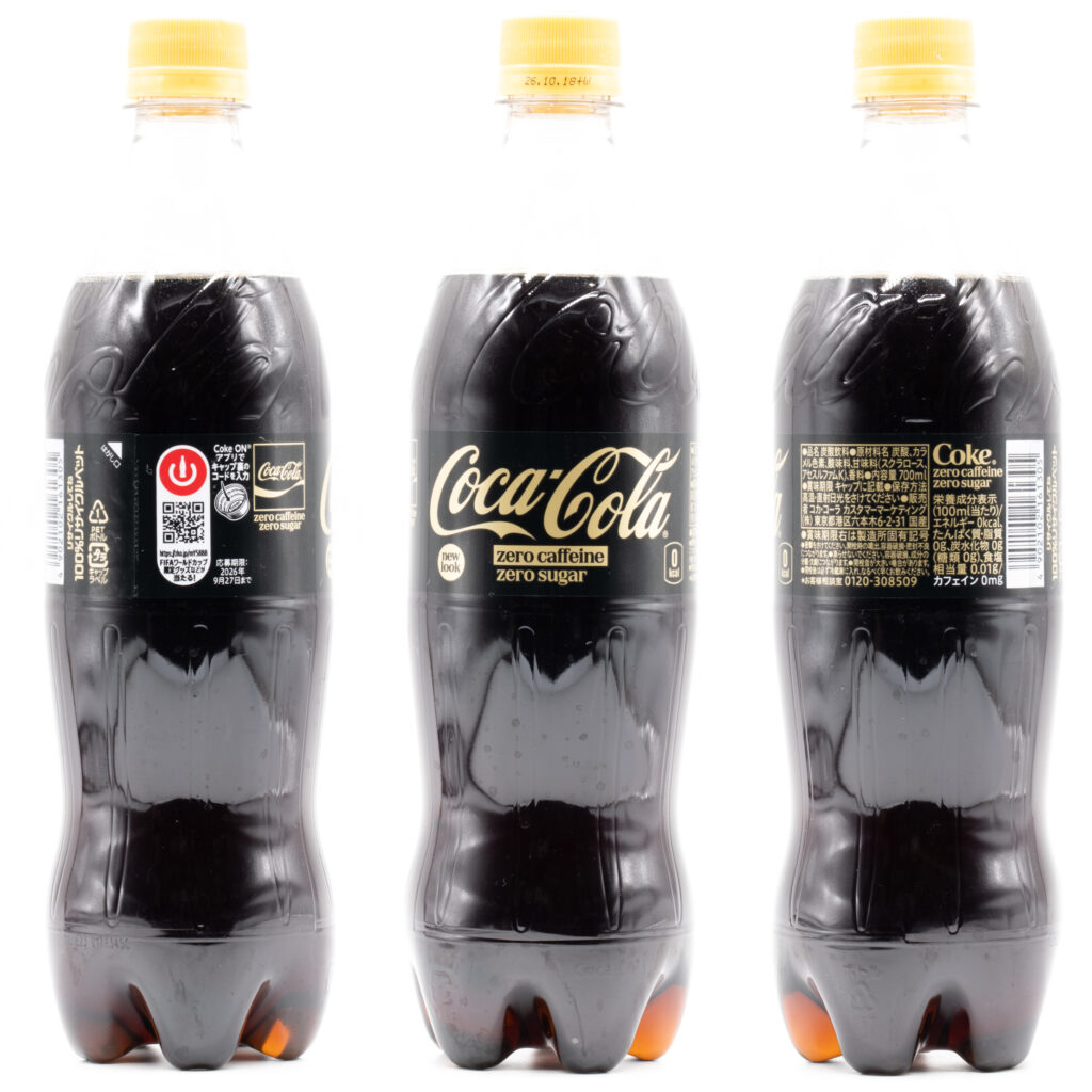コカ・コーラ ゼロカフェイン ペットボトル (日本)、20260618
