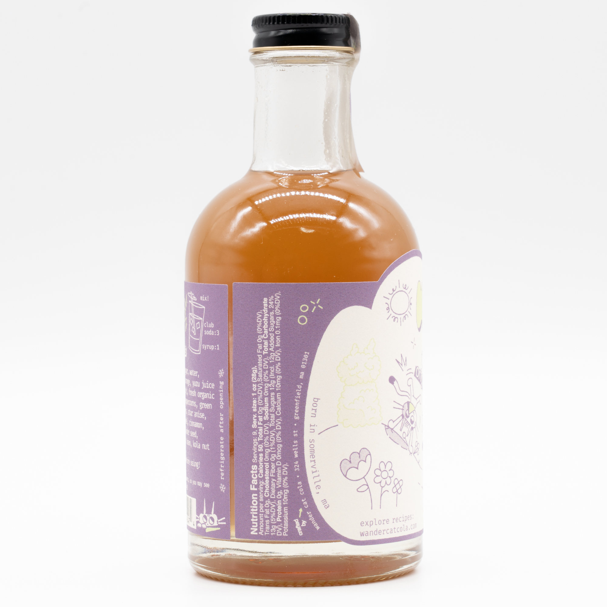 Wander Cat Cola、横面3
